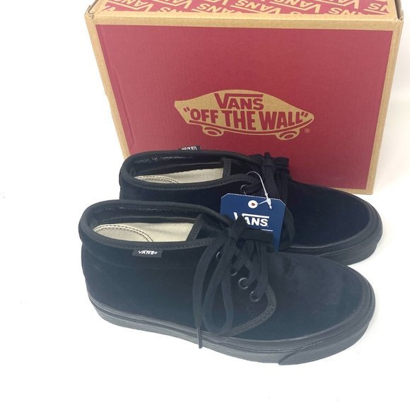 NEW Vans High Top Chukka 49 Dx Skateboarding Suede Womens Size Black VN0A4BTI2P2 - Picture 7 of 10